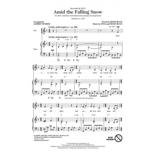 Amid the Falling Snow