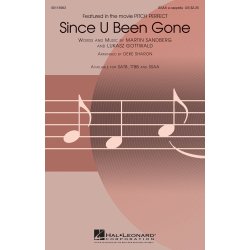 Gottwald/Sandberg Since U Been Gone (Sharon) Ssaa A Cappella Choral