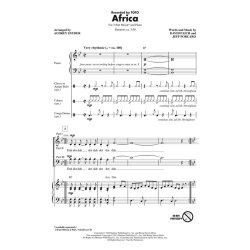 Toto Africa (Snyder) 3pt Mixed Chor