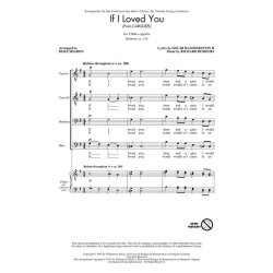 Rodgers/Hammerstein If I Loved You From Carousel (Sharon) Ttbb A Capp