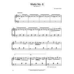 Frederic Chopin: Waltzes - Easy Piano