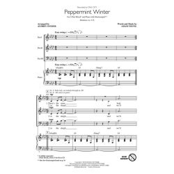 Owl City Peppermint Winter (Arr Snyder Audrey) Voicetrax Cd