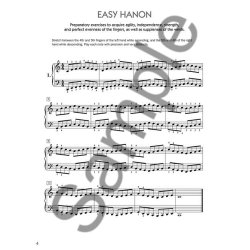 Easy Hanon: Simplified Exercises For Piano