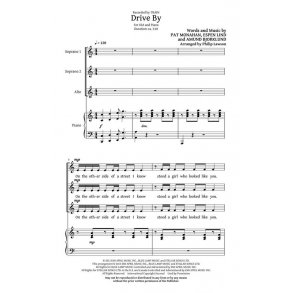 Train: Drive By (Arr. Lawson) (SAA)