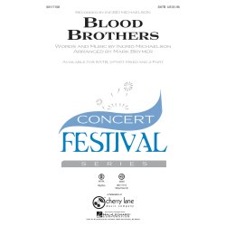 Ingrid Michaelson: Blood Brothers (Arr. Brymer) (SATB)