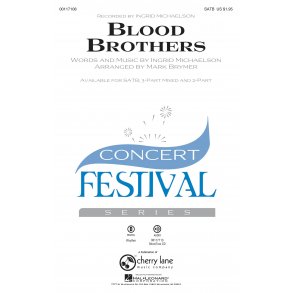 Ingrid Michaelson: Blood Brothers (Arr. Brymer) (SATB)