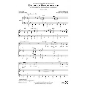 Ingrid Michaelson: Blood Brothers (Arr. Brymer) (ShowTrax CD)