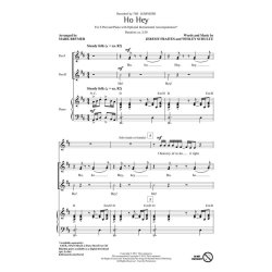 The Lumineers Ho Hey (Arr Brymer Mark) 2 Part Choral