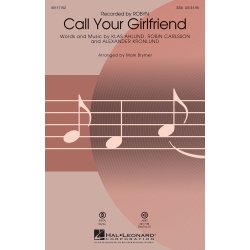 Robyn: Call Your Girlfriend (Arr. Brymer) (SSA)