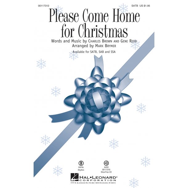Cee Lo Green: Please Come Home For Christmas (Arr. Brymer) (SATB)