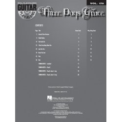Guitar Play-Along Volume 170: Three Days Grace