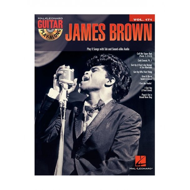 Drum Play Along Vol. 33: James Brown (Book/CD)
