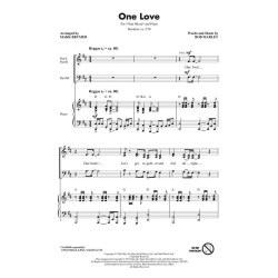 Marley Bob One Love (Arr Brymer Mark) 3 Part Mixed Choral