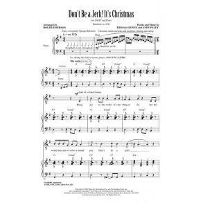 Don't Be a Jerk It's Christmas ShowTrax CD : ShowTrax CD