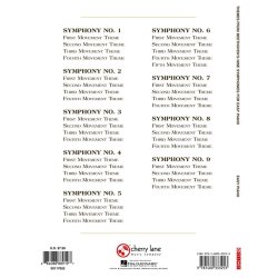Themes From Beethoven's Nine Symphonies (Easy Piano)