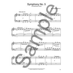 Themes From Beethoven's Nine Symphonies (Easy Piano)