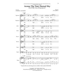 Ola Gjeilo: Across The Vast, Eternal Sky (Score/Parts)