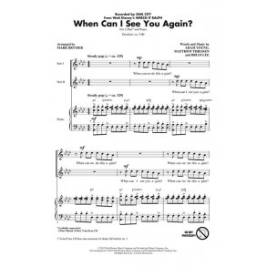 Owl City: When Can I See You Again (Arr. Brymer) (2-Part)