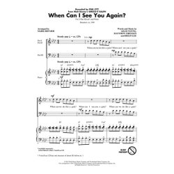 Owl City: When Can I See You Again (Arr. Brymer) (CD)