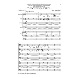 Eric Whitacre: The Chelsea Carol (SATB)