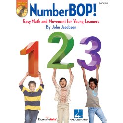 Jacobson Numberbop Easy Math Bk/Cd