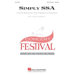 Simply SSA : Four Songs for Treble Chorus