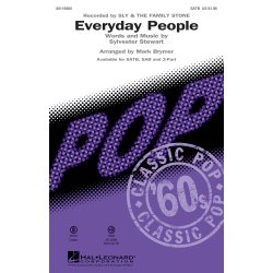 Sly And The Family Stone: Everyday People (Arr. Brymer) (SATB)
