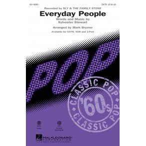 Sly And The Family Stone: Everyday People (Arr. Brymer) (SATB)