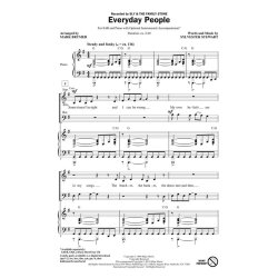 Sly And The Family Stone: Everyday People (Arr. Brymer) (SAB)