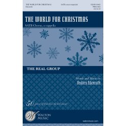 Edenroth The World For Christmas Satb & Optional Piano Choral