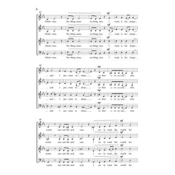 Edenroth The World For Christmas Satb & Optional Piano Choral