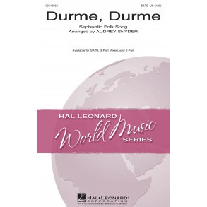 Durme Durme (Arr. Snyder) (SATB)