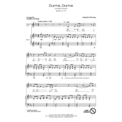 Durme Durme (Arr. Snyder) (SATB)