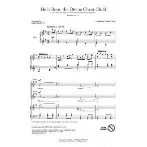 He Is Born, the Divine Christ Child