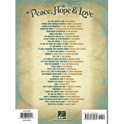 Peace, Hope &amp; Love: 34 Inspiring Songs (PVG)