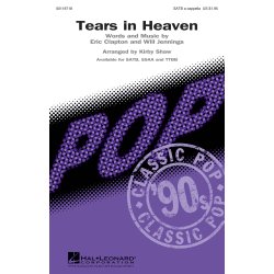 Clapton/Jennings Tears In Heaven (Arr Shaw Kirby) Satb A Cappella Chor