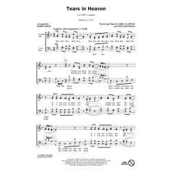 Clapton/Jennings Tears In Heaven (Arr Shaw Kirby) Satb A Cappella Chor