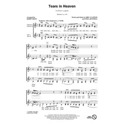 Clapton/Jennings Tears In Heaven (Arr Shaw Kirby) Ssaa A Cappella Chor