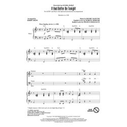 It Had Better Be Tonight