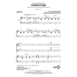 It Had Better Be Tonight