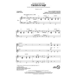 It Had Better Be Tonight