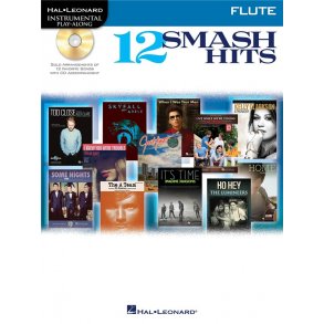Hal Leonard Instrumental Play-Along: 12 Smash Hits (Flute)