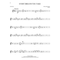 VH1's 100 Greatest Songs Of Rock And Roll For Alto Saxophone