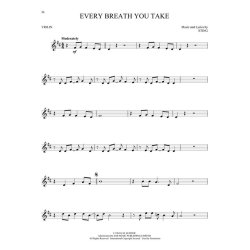 VH1's 100 Greatest Songs Of Rock And Roll For Violin