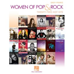 Women Of Pop And Rock: Easy Piano - 22 Hot Hits