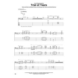 Dream Theater Bass Anthology Bass Guitar Book