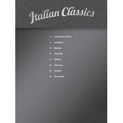 Mandolin Play-Along Volume 7: Italian Classics (Book/Online Audio)