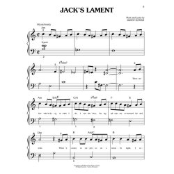 Elfman Tim Burton's The Nightmare Before Christmas Big Note Piano Book