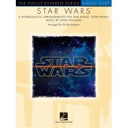 Star Wars (Piano Duet) : The Phillip Keveren Series - 8 Intergalactic Arrangements for one piano, four hands