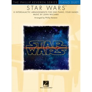 Star Wars (Piano Duet) : The Phillip Keveren Series - 8 Intergalactic Arrangements for one piano, four hands